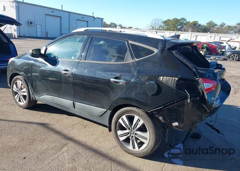 2015 Hyundai Tucson Limited из США, поврежденный, VIN KM8JU3AG2FU102449